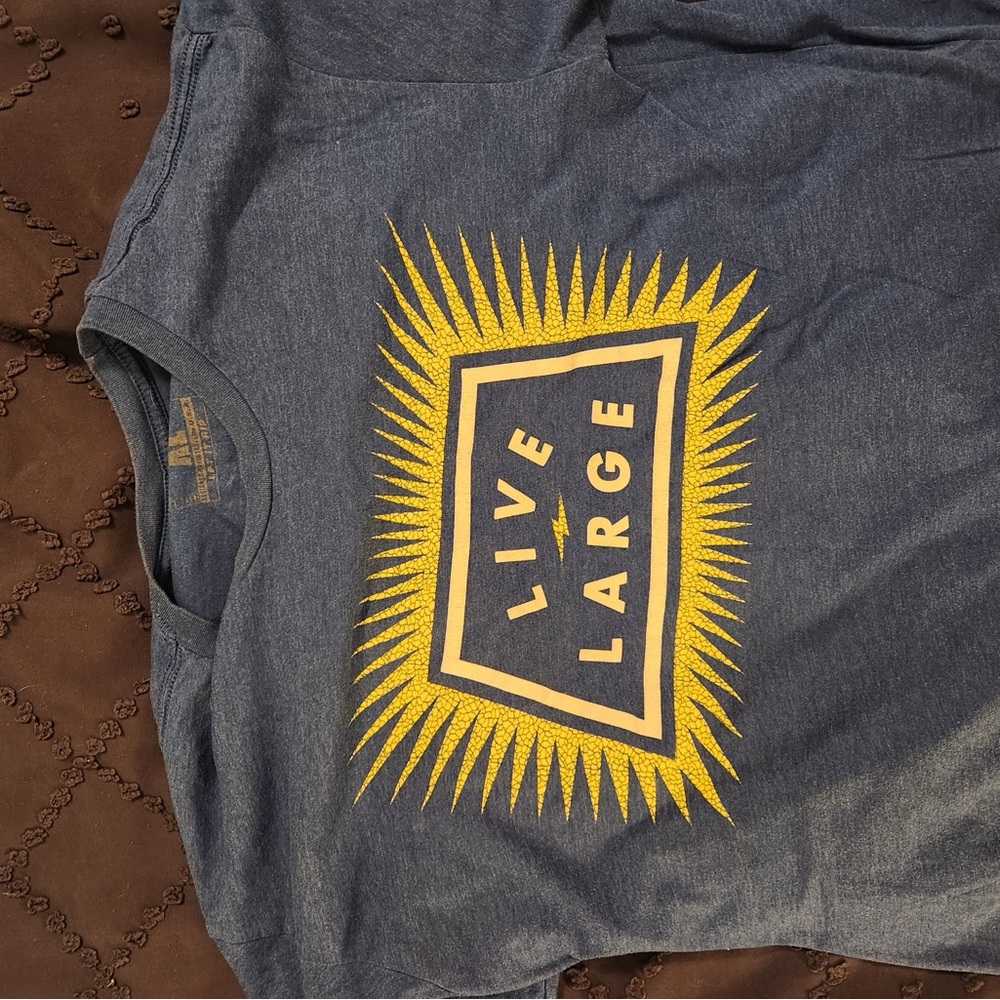 Live Large Mens T shirt